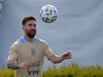 Messi ya est� en Argentina.