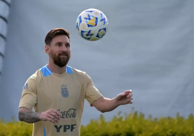 Messi ya est� en Argentina.