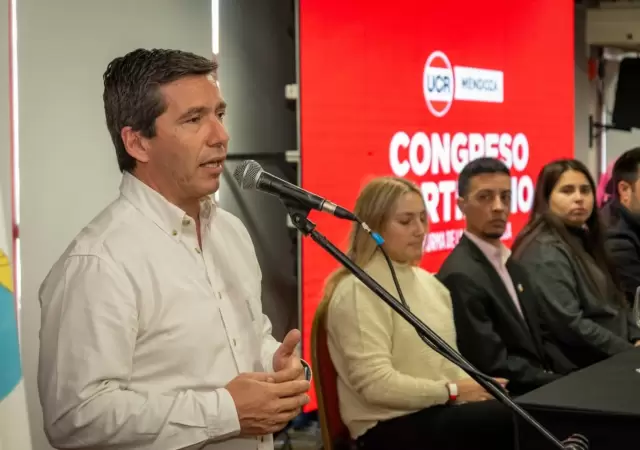 Andres Lombardi, titular de la UCR de Mendoza