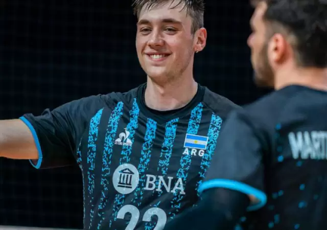 El seleccionado argentino de Voleibol juega en San Juan