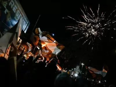 La gente de Platense hizo su carnaval este lunes