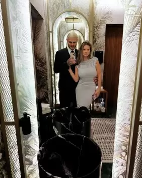 Mauro Icardi y Eugenia Su�rez.