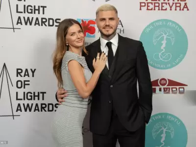 La China Su�rez y Mauro Icardi en el Festival de Cine de Ibiza.