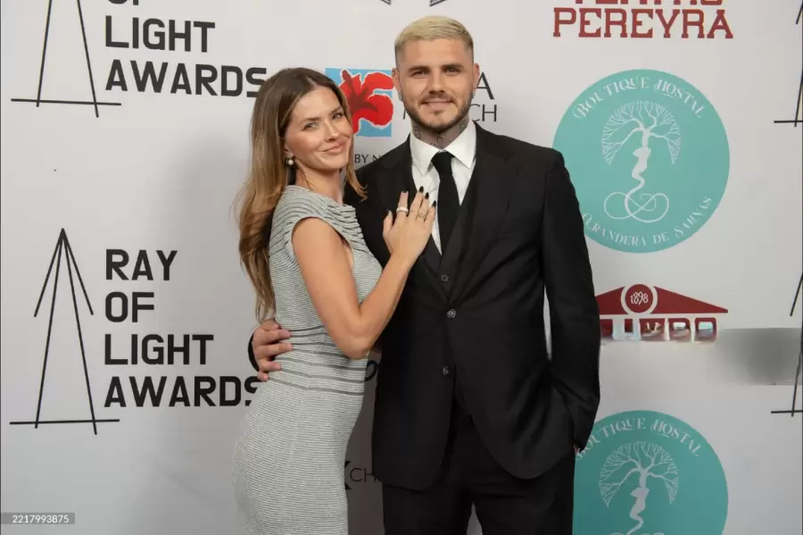 La China Suárez y Mauro Icardi en el Festival de Cine de Ibiza.