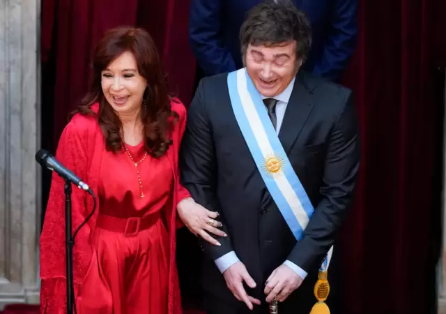 Cristina Fern�ndez de Kirchner empez� la campa�a como candidata.