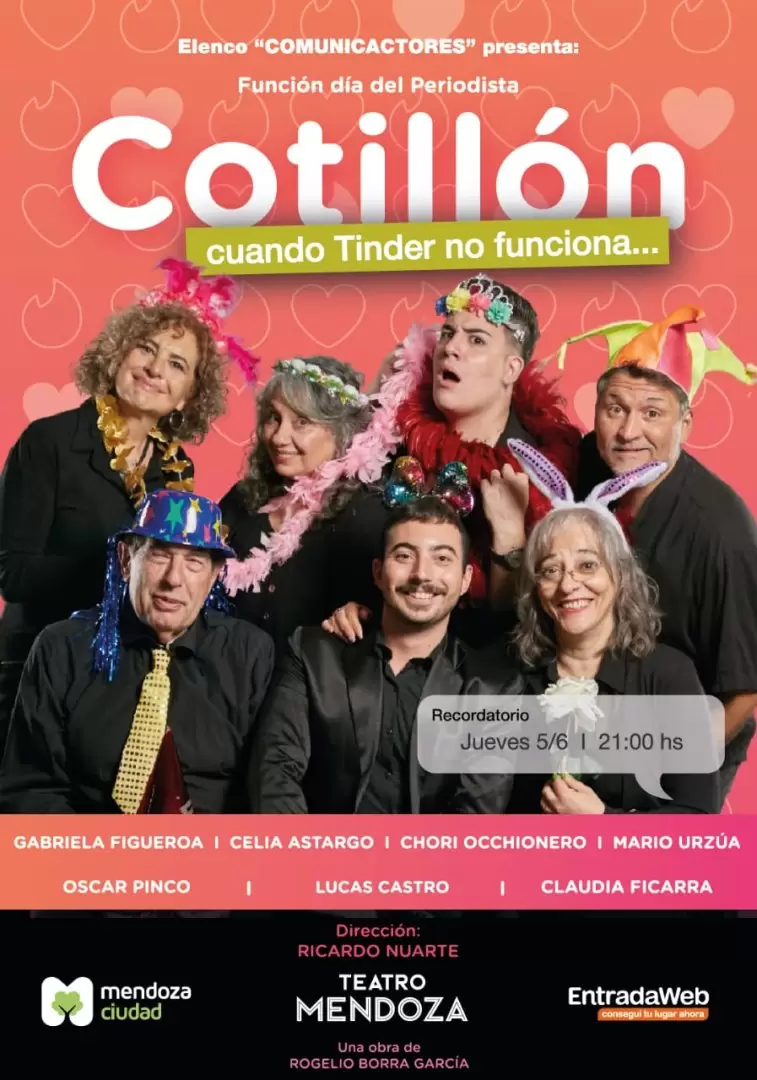 La obra se presenta en el Teatro Mendoza