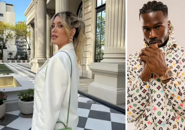 Uno de los amantes de Wanda Nara era Keita Bald�, jugador senegal�s.