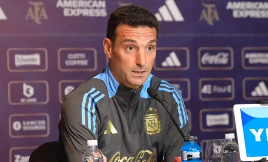 Lionel Scaloni habl� sobre la asunci�n de Carlo Ancelotti en Brasil/ Fuente: X