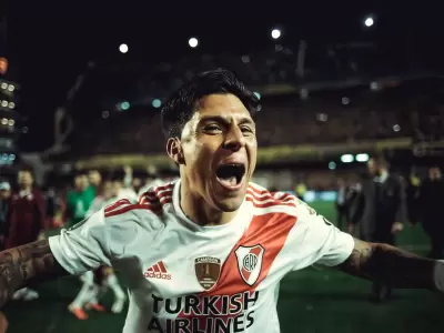 Enzo P�rez: Chau River �Hola Maip�?