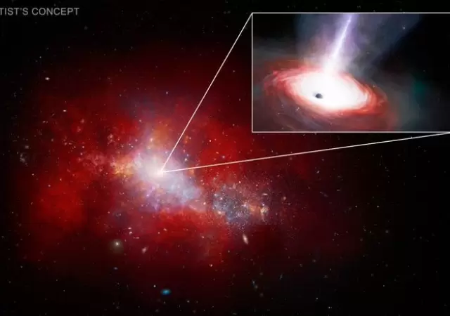 El agujero negro LID-568 est� localizado a 1.500 millones de a�os del Big Bang.