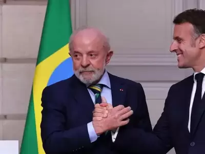 Lula y Emmanuel tienen miradas encontradas sobre el Mercosur y la guerra de Ucrania.