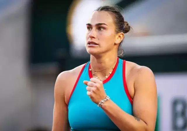 La bielorusa Aryna Sabalenka pas� a la final de Roland Garros