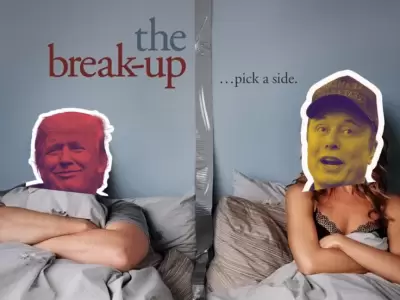 Memes de la batalla entre Donald Trump e Elon Musk.