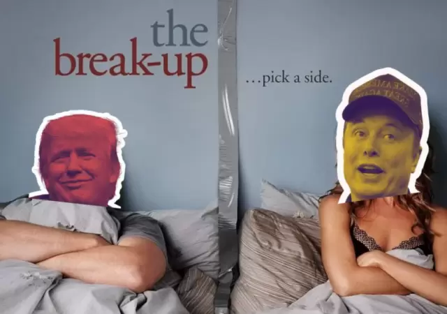 Memes de la batalla entre Donald Trump e Elon Musk.