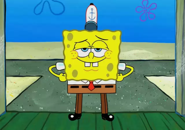 Bob Esponja est� agrandado