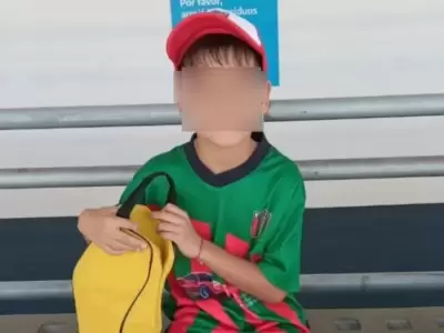 Thiago, el nene de 7 a�os que muri� luego de ser alcanzado por una bala perdida/ Fuente: Web