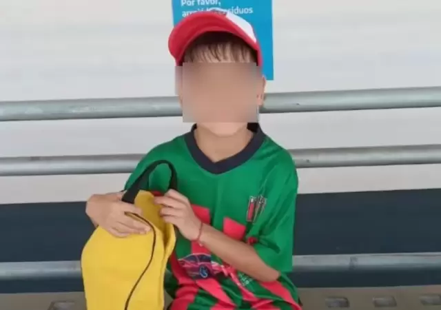 Thiago, el nene de 7 a�os que muri� luego de ser alcanzado por una bala perdida/ Fuente: Web