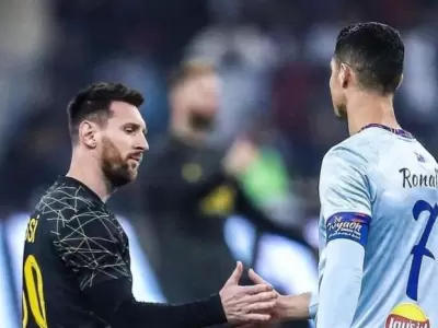 Cristiano Ronaldo tuvo palabras cargada de mucho cari�o para Lionel Messi y Argentina/ Fuente: X