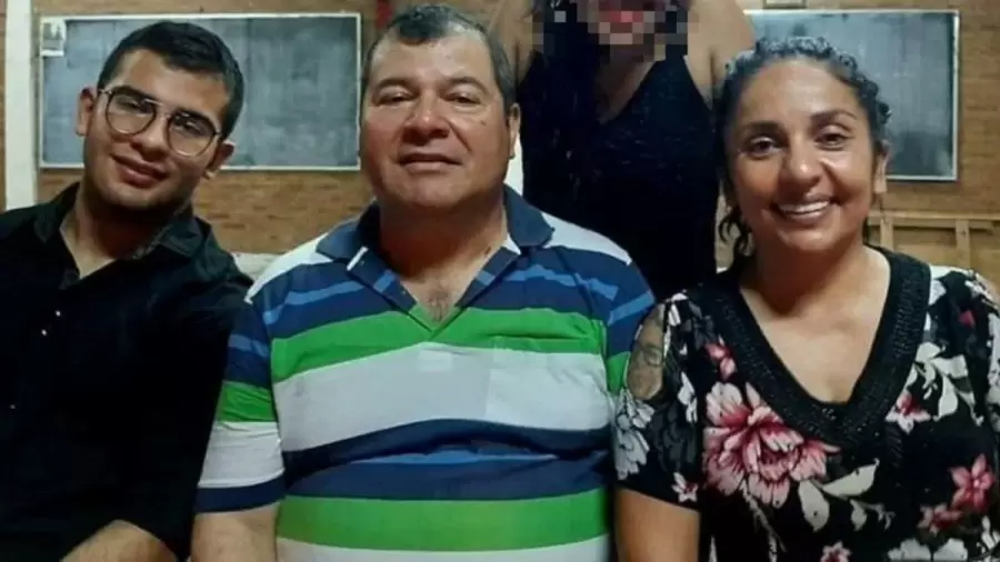 La familia Sena, acusada del homicidio de Cecilia. (Foto: archivo web)