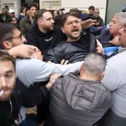 Juan Grabois fue aprehendido en la toma del Instituto Nacional Juan Per�n