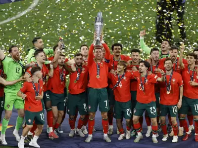 Portugal festeja su segunda Nations League.