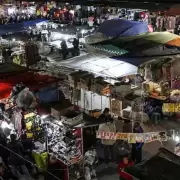 Tensi�n en La Salada por un nuevo decomiso de mercader�a y protesta de puesteros