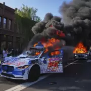 Protestas en Los Ángeles: videos virales de bloqueos, incendios y represión