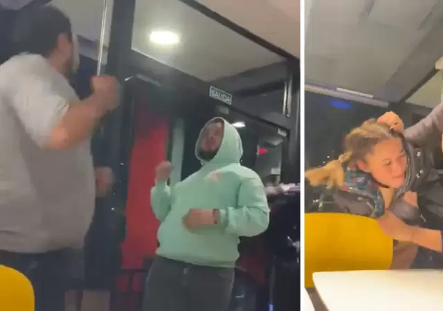 La pelea ocurri� el domingo a la madrugada.