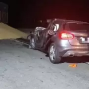 Muri� un reconocido m�dico y su hijastro al chocar contra un acoplado