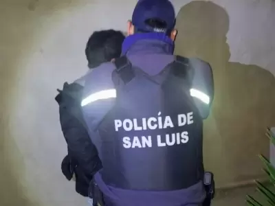 Detenido en San Luis.