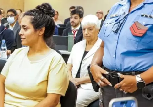 Brenda Ag�ero, la enfermera m�s comprometida en el conmocionante caso. (Foto: NA / Justicia de C�rdoba)