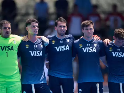 El seleccionado argentino de hockey y un triunfazo ante India