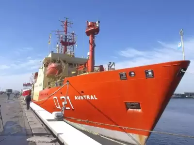 El austral ha sido reacondicionado para cumplir tareas de relevamiento de recursos naturales e impacto ambiental.