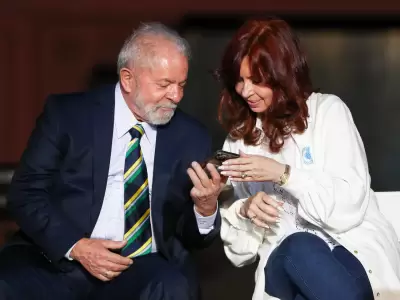 Lula con Cristina.