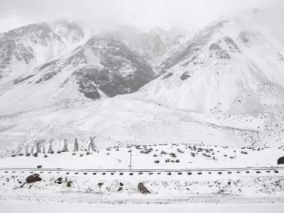 Nevada en alta monta�a en la provincia de Mendoza.