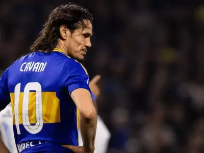 Edinson Cavani, delantero de Boca