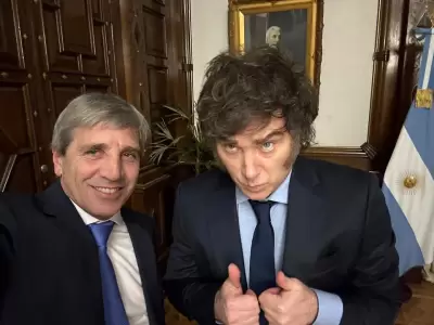 Milei y Caputo