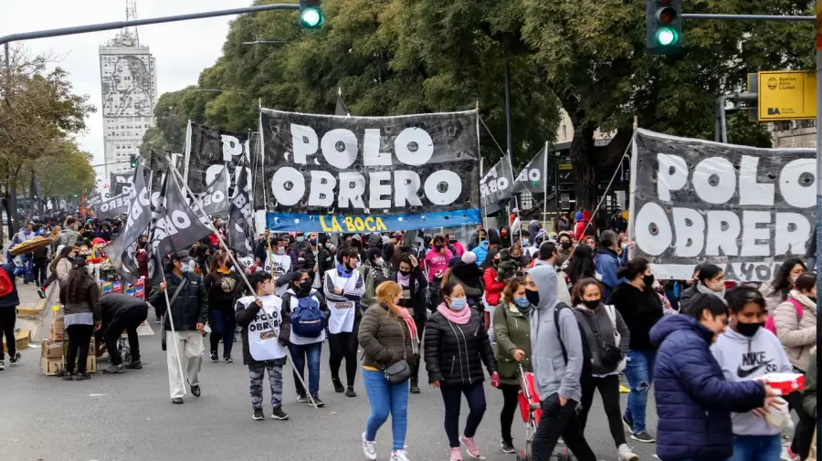 Marchas por la expresidenta