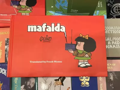 Mafalda en ingl�s ya se vende en librer�as de Nueva York por 18 d�lares.