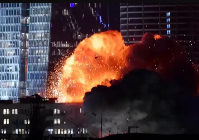 Israel bombarde� la cadena estatal de Ir�n.