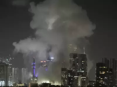Tel Aviv, luego de la contraofensiva por parte de Teher�n.