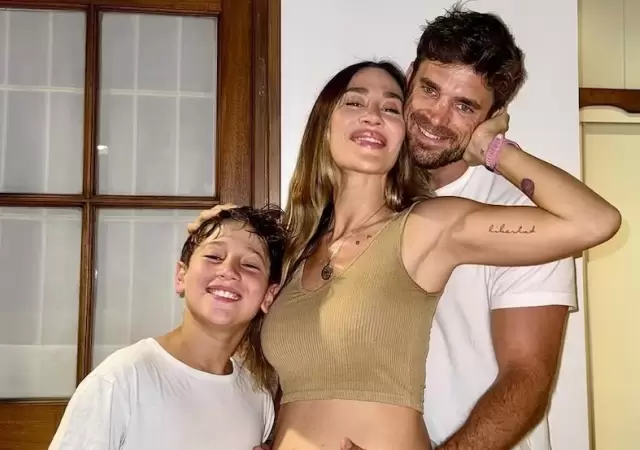 Jimena Bar�n fue mam� de su segundo hijo. Fuente: Instagram Jimena Bar�n