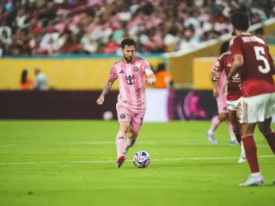 El equipo de Lionel Messi di inicio mundial de clubes al empatar 0 a o con Al-Ahly/ Fuente: X de Inter Miami