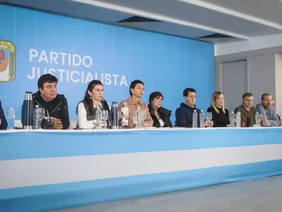 Plenario de dirigentes e intendentes del peronismo. /
