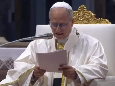 El papa Le�n XIV record� la situaci�n apremiante de pobreza global.