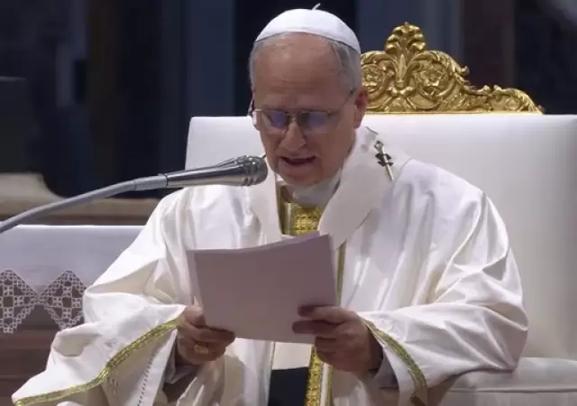 El papa Len XIV record la situacin apremiante de pobreza global.