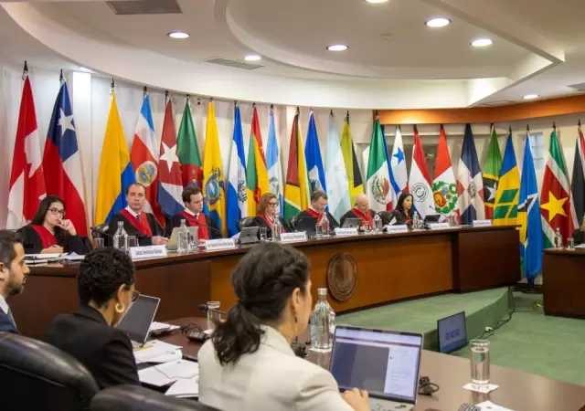 Debate de un recurso en la CIDH