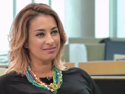 La periodista Maria Julia Oliv�n sufri� un grave accidente dom�stico mientras manipulaba una estufa/ Fuente: Foto de Archivo