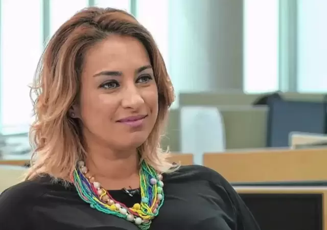 La periodista Maria Julia Oliv�n sufri� un grave accidente dom�stico mientras manipulaba una estufa/ Fuente: Foto de Archivo
