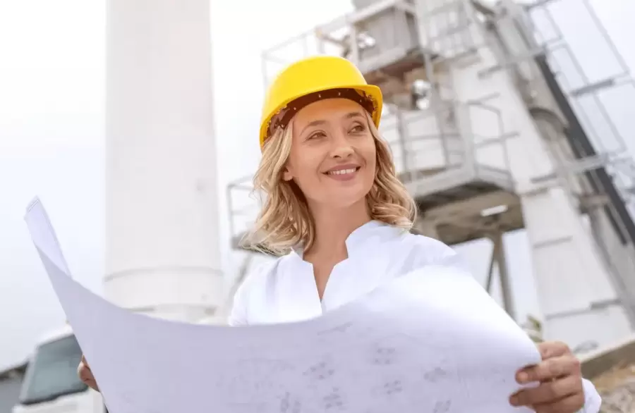 Mujer ingeniera.